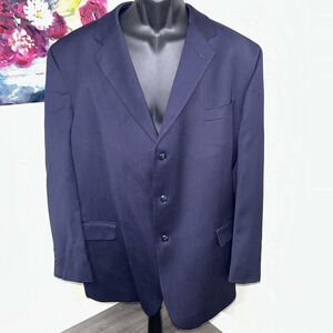 Jones New York 50R Wool Blend Three Button Jacket